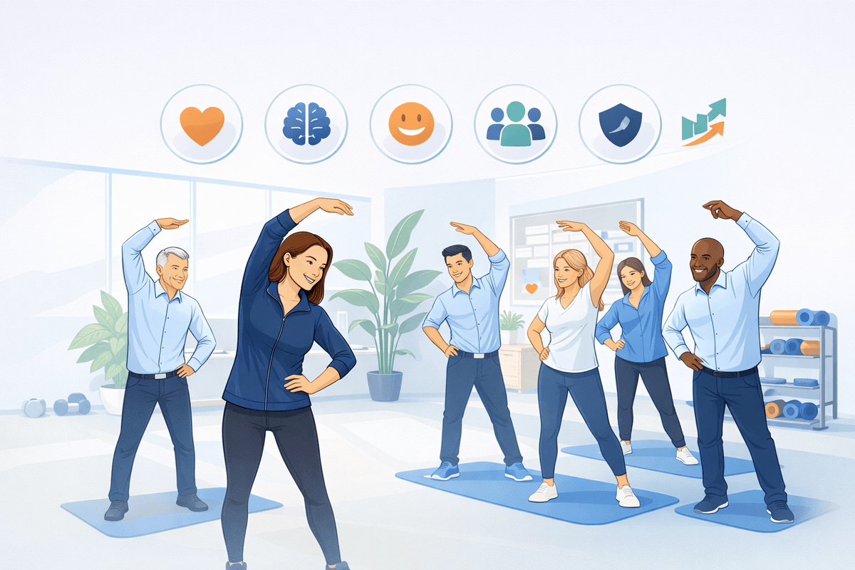 Les bienfaits du sport en entreprise