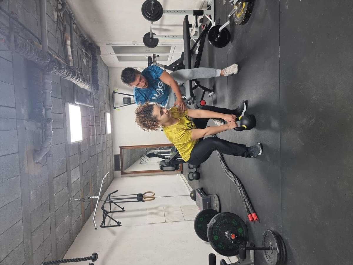 Le fondateur en situation de coaching sportif